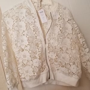 Chicos lace sweaters